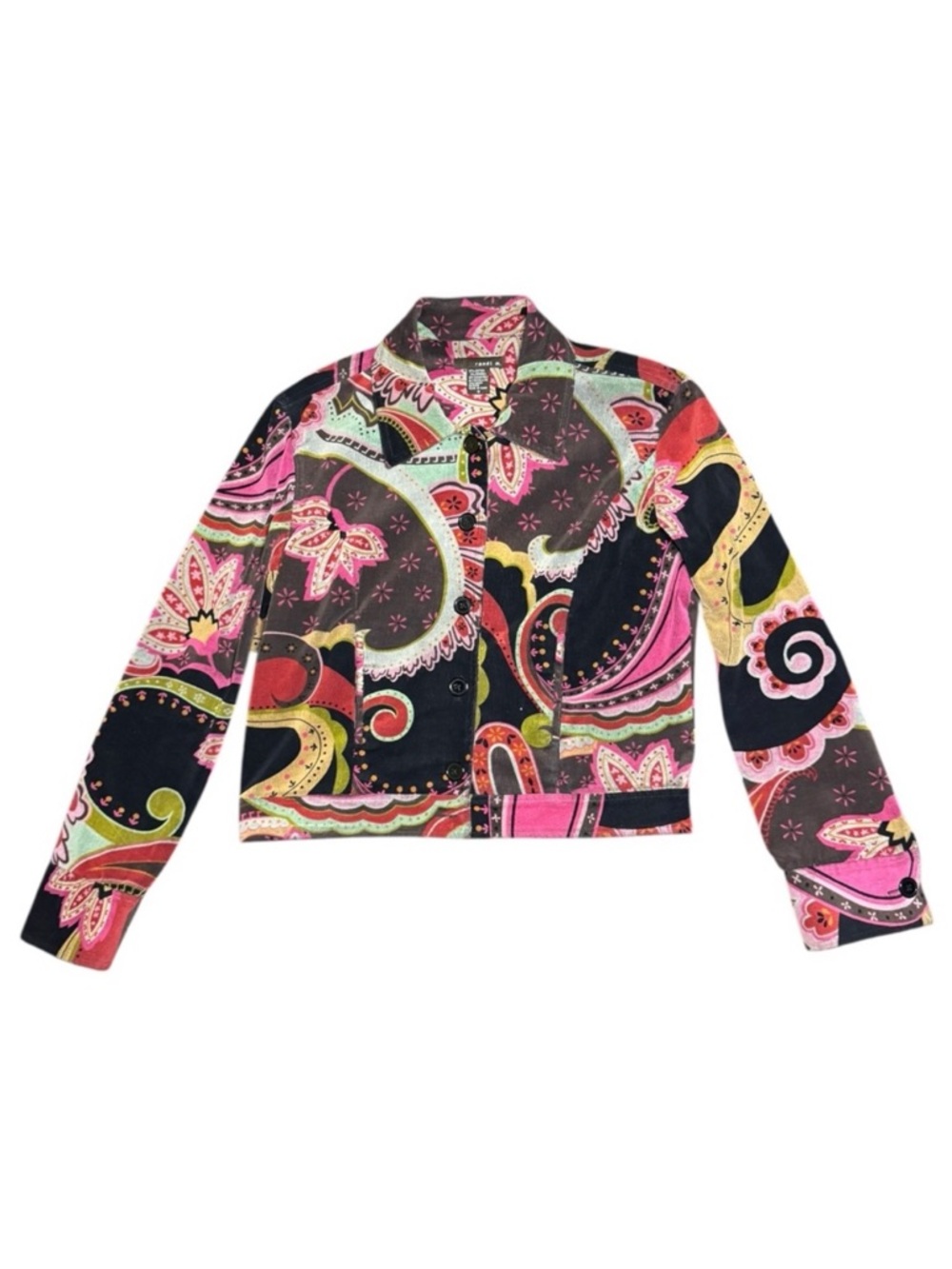 Randi m Colorful Retro Vintage Jacket